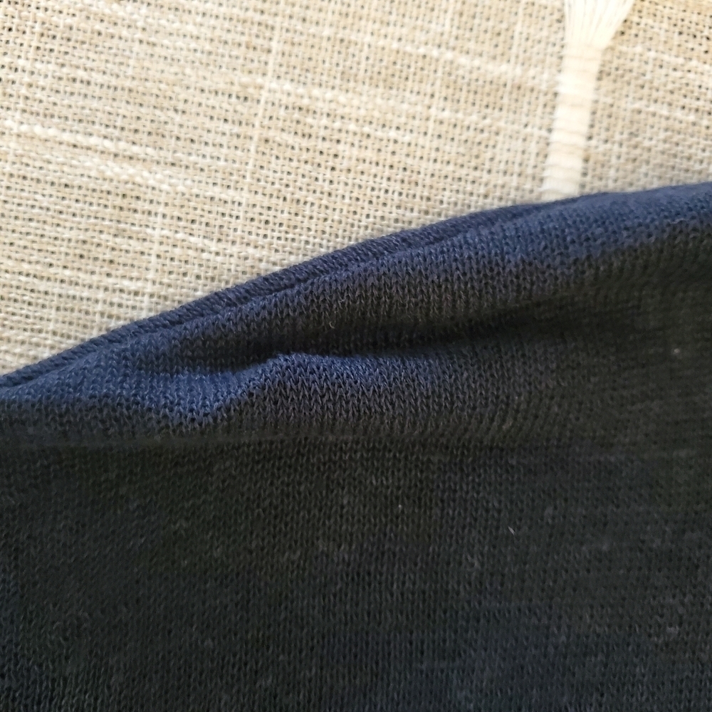 COS Medium Linen Silk Blend Short Sleeve Top Lagenlook Sheer - Picture 10 of 10